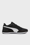 Puma ST Runner v4 Mesh Logolu Sneaker Unisex Ayakkabı 39966601 SİYAH-BEYAZ