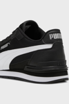 Puma ST Runner v4 Mesh Logolu Sneaker Unisex Ayakkabı 39966601 SİYAH-BEYAZ