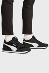 Puma ST Runner v4 Mesh Logolu Sneaker Unisex Ayakkabı 39966601 SİYAH-BEYAZ