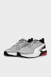 Puma Vis2K Logolu Fileli Nefes Alabilir Tasarımlı Günlük Sneaker Unisex Ayakkabı 39231804 GRİ-BEYAZ