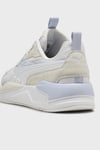 Puma X-Ray 3 SD Logolu Süet Detaylı Sneaker Kadın Ayakkabı 39966806 GRİ-BEYAZ
