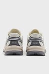 Randell Logolu Deri Karışımlı Sneaker Erkek Ayakkabı 211254 OFWT BEYAZ