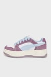 Rebound Femme Memoires Jr Logolu Süet Sneaker Kadın Ayakkabı 40434001 Mor-Mavi