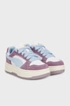 Rebound Femme Memoires Jr Logolu Süet Sneaker Kadın Ayakkabı 40434001 Mor-Mavi