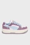 Rebound Femme Memoires Jr Logolu Süet Sneaker Kadın Ayakkabı 40434001 Mor-Mavi
