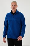 Regular Fit Anti-Pilling Tüylenme Yapmayan Soğuk Geçirmez 2'li Paket Erkek Polar 5896700S2 SAKS-YEŞİL