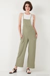 Regular Fit Ayarlanabilir İp Askılı Bahçıvan Kadın Tulum 5865789 Olive