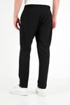 Regular Fit Belden Bağlamalı Düz Paça Erkek Pantolon CF26W6111111 SİYAH