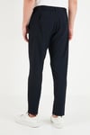 Regular Fit Belden Bağlamalı Düz Paça Erkek Pantolon CF26W6111111 LACİVERT