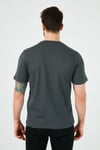 Regular Fit Bisiklet Yaka % 100 Pamuk Erkek T Shirt 56605-0109 ANTRASİT