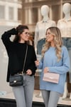 Regular Fit Bisiklet Yaka Basic 2'li Paket Triko Kadın Kazak 4616213S2 SİYAH-BEBE MAVİ