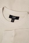 Regular Fit Bisiklet Yaka Dokulu Erkek Sweat 0S20173-70134 BEJ