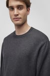 Regular Fit Bisiklet Yaka Erkek Kazak 0710257-80024 GRİ MELANJ