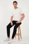 Regular Fit Bisiklet Yaka Erkek T Shirt 5902985 EKRU
