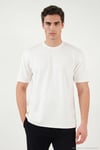 Regular Fit Bisiklet Yaka Erkek T Shirt 5904028 EKRU
