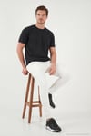 Regular Fit Bisiklet Yaka Erkek T Shirt 5902985 ANTRASİT