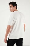 Regular Fit Bisiklet Yaka Erkek T Shirt 5904028 EKRU