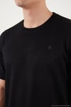 Regular Fit Bisiklet Yaka Erkek T Shirt 5904028 SİYAH