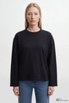 Regular Fit Bisiklet Yaka Kadın Sweat 1620070-900 SİYAH