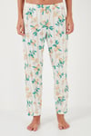 Regular Fit Bisiklet Yaka Kısa Kollu Kadın Pijama Takımı 65770105 SARI