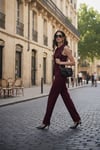 Regular Fit Bisiklet Yaka Kolsuz Düğmeli Basic Bluz Kadın Yelek 65200004 BORDO