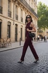 Regular Fit Bisiklet Yaka Kolsuz Düğmeli Basic Bluz Kadın Yelek 65200004 BORDO