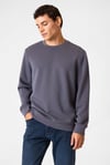 Regular Fit Bisiklet Yaka Örme Erkek Sweat BSW1205200000 105 GRİ