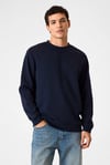Regular Fit Bisiklet Yaka Örme Erkek Sweat BSW1205200000 119 LACİVERT