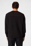 Regular Fit Bisiklet Yaka Örme Erkek Sweat BSW1205200000102 SİYAH