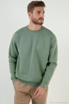 Regular Fit Bisiklet Yaka Şardonlu 2'li Paket Erkek Sweat 5905255S2 ELMA-VİŞNE