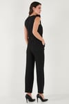 Regular Fit Bol Paça Yelekli Kadın Takım 67045162S4 SİYAH