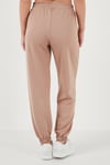 Regular Fit Cepli Kadın Eşofman Altı 5865798 BEJ