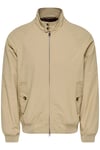 Regular Fit Dik Yaka Fermuarlı Erkek Mont 22038806 BEJ