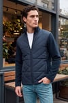 Regular Fit Dik Yaka Kapitoneli Erkek Mont 497PİRLO LACİVERT