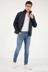 Regular Fit Dik Yaka Kapitoneli Erkek Mont 497PİRLO LACİVERT