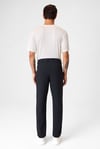 Regular Fit Dokulu Düz Paça Erkek Pantolon BPN3100800000 119 LACİVERT