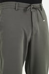 Regular Fit Düz Paça Bağlamalı Erkek Pantolon 6843700 HAKİ
