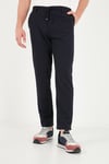 Regular Fit Düz Paça Bağlamalı Erkek Pantolon 6843700 LACİVERT
