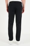Regular Fit Düz Paça Bağlamalı Erkek Pantolon 6843700 SİYAH