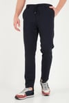 Regular Fit Düz Paça Bağlamalı Erkek Pantolon 6843700 LACİVERT