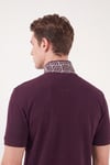 Regular Fit Fermuarlı Erkek Polo T Shirt 5904069 VİŞNE