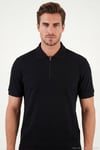 Regular Fit Fermuarlı Erkek Polo T Shirt 5904069 SİYAH