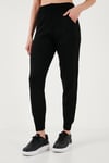 Regular Fit Fermuarlı Yaka Alt-Üst Kadın Takım 24K0501K1 SİYAH