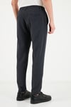 Regular Fit Fit Normal Bel Daralan Paça Erkek Pantolon CF26W6111002 ANTRASİT ÇİZGİLİ
