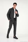 Regular Fit Fit Normal Bel Daralan Paça Erkek Pantolon CF26W6111002 GRİ