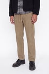Regular Fit Fitilli Kadife Erkek Pantolon 12301744 AÇIK KAHVE