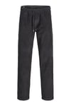 Regular Fit Fitilli Kadife Erkek Pantolon 12301744 ANTRASİT