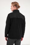 Regular Fit Garnili Dik Yaka Sıcak Tutan Erkek Polar Mont 59060443 SİYAH