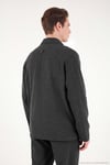 Regular Fit Gömlek Yaka Fermuarlı Erkek Ceket CF26W3411001 GRİ