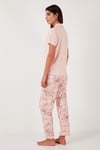 Regular Fit Gömlek Yaka Kısa Kollu Kadın Pijama Takımı 65730101 SOMON